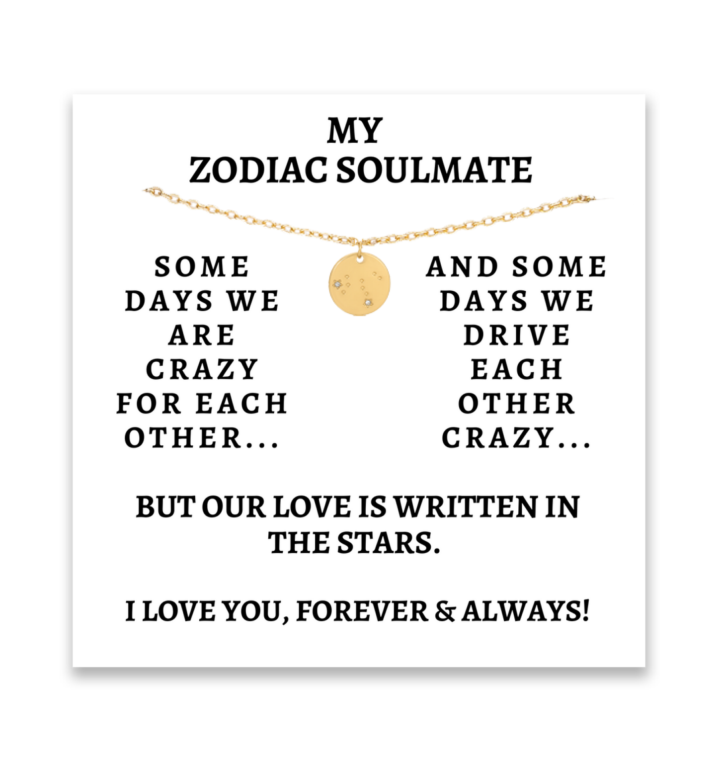 My Zodiac Soulmate Necklace