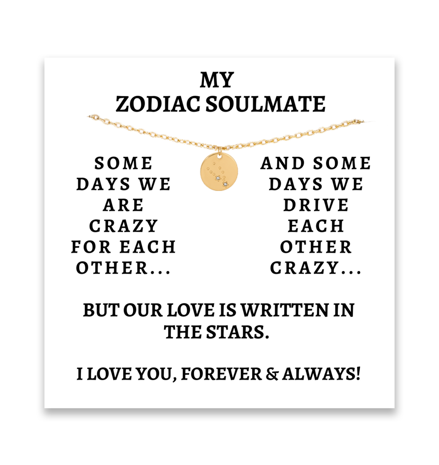 My Zodiac Soulmate Necklace