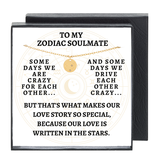 To My Zodiac Soulmate Necklace