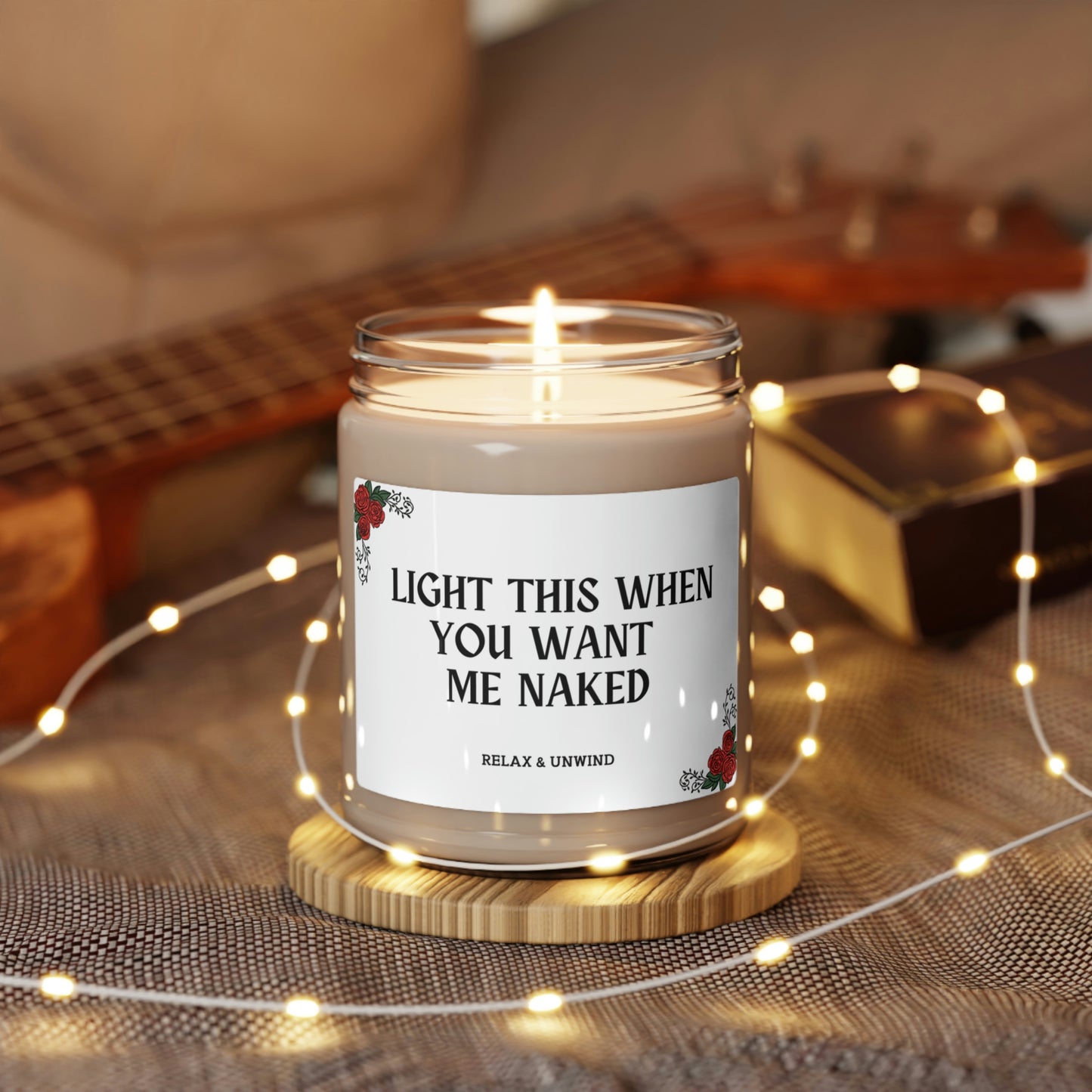 Light This When Scented Soy Candle, 9oz