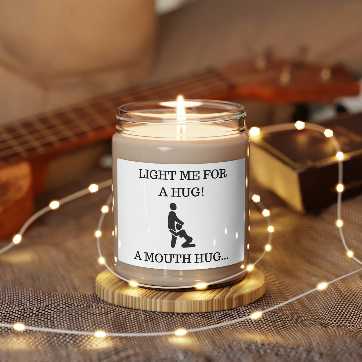 Light Me For A Hug Scented Soy Candle, 9oz