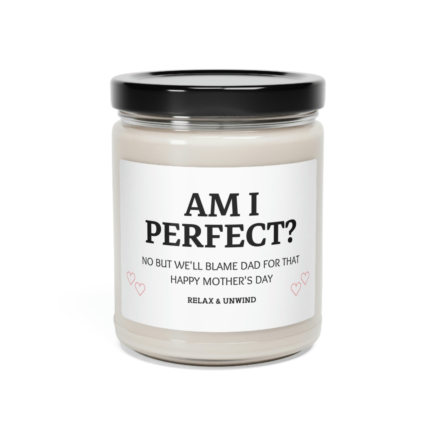 Am I Perfect? Scented Soy Candle, 9oz