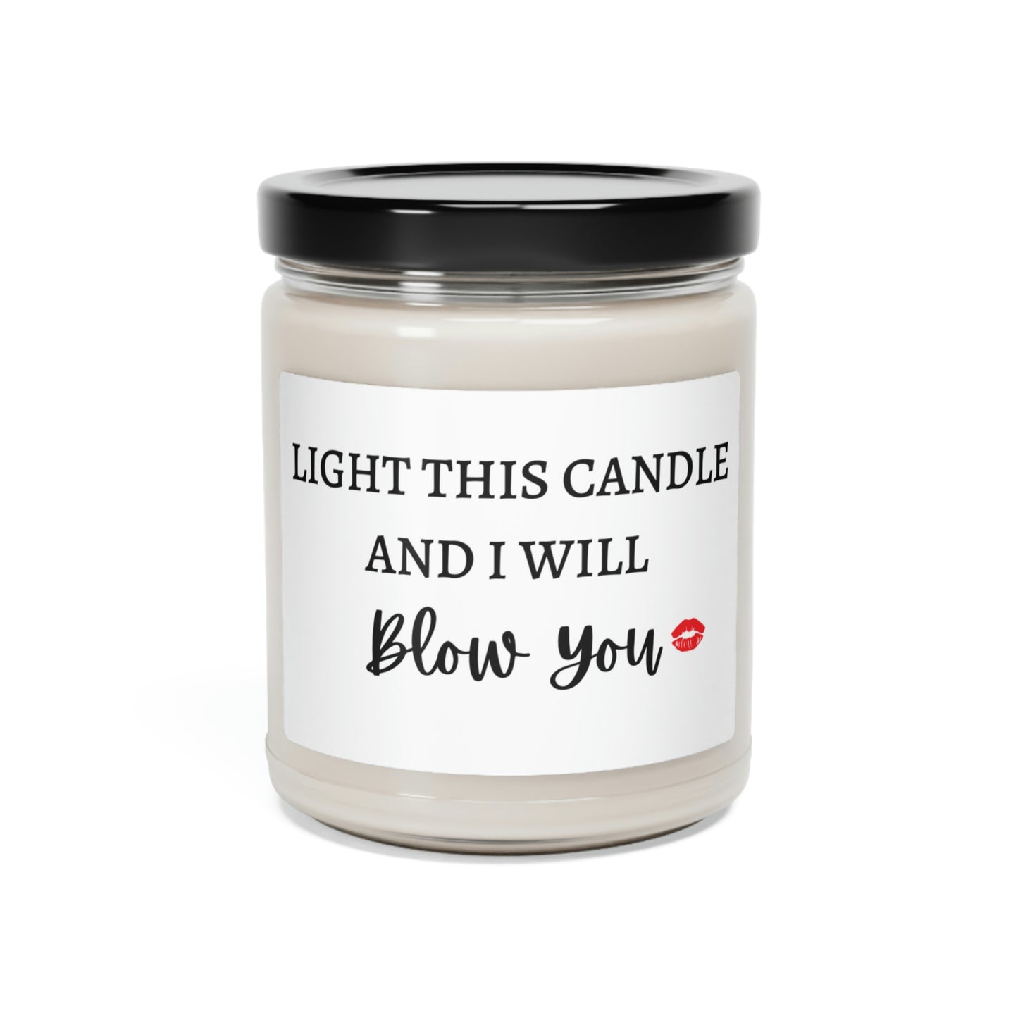 Blow You Scented Soy Candle, 9oz