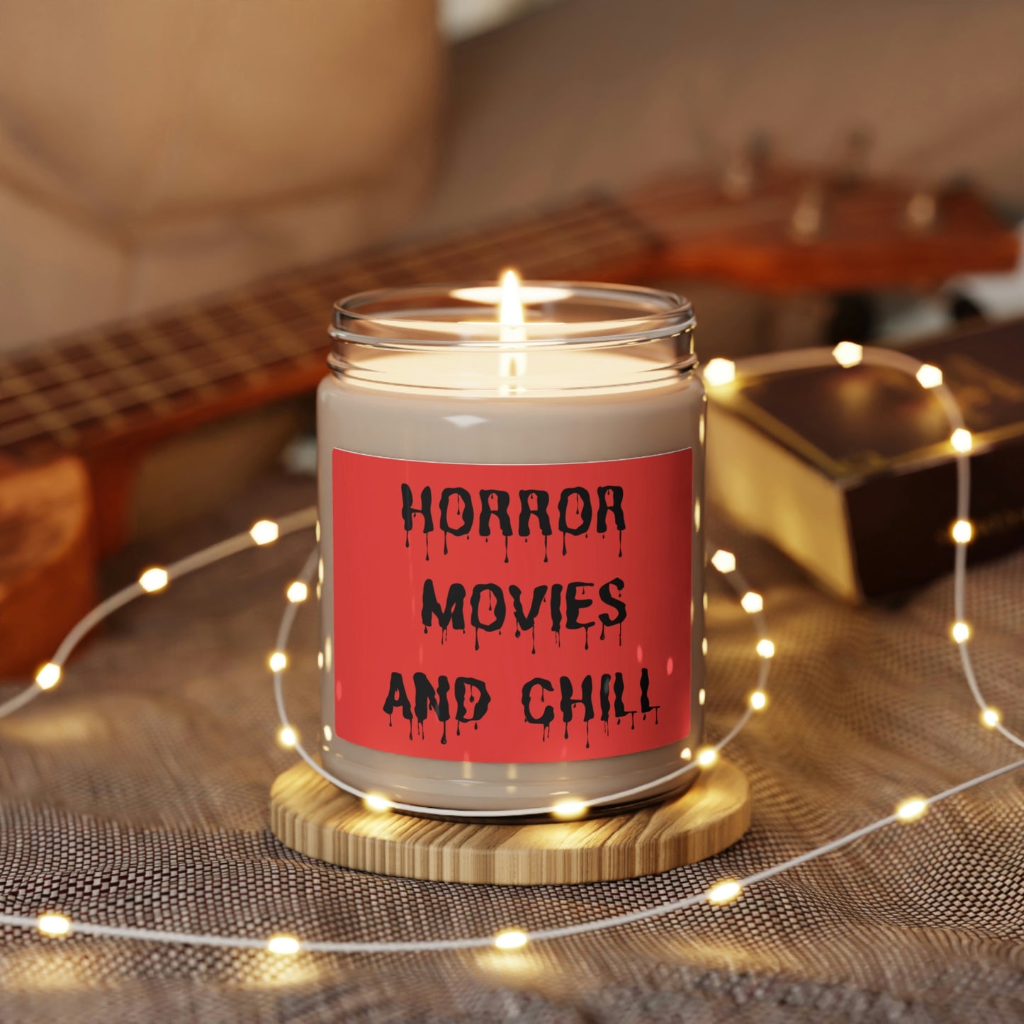 Horror Movies And Chill Scented Soy Candle, 9oz