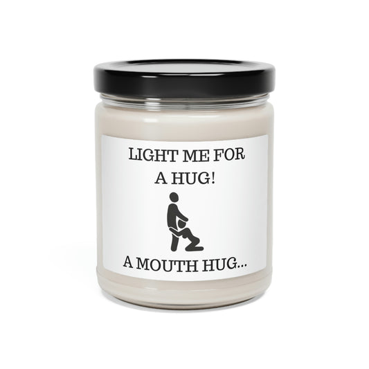 Light Me For A Hug Scented Soy Candle, 9oz