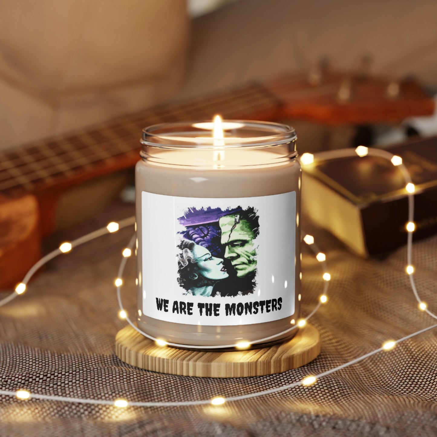 We Are Monsters Frankenstein Scented Soy Candle, 9oz