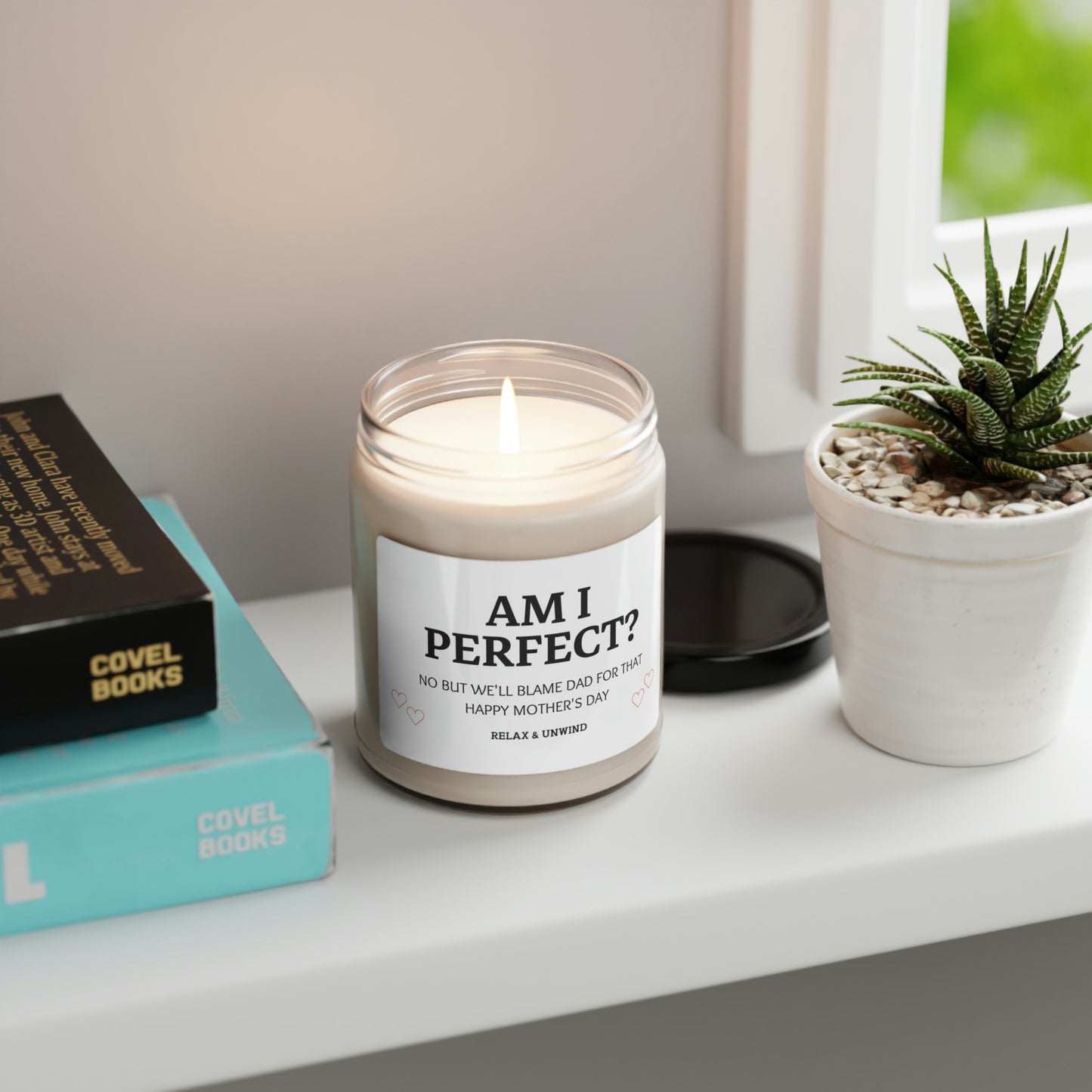 Am I Perfect? Scented Soy Candle, 9oz