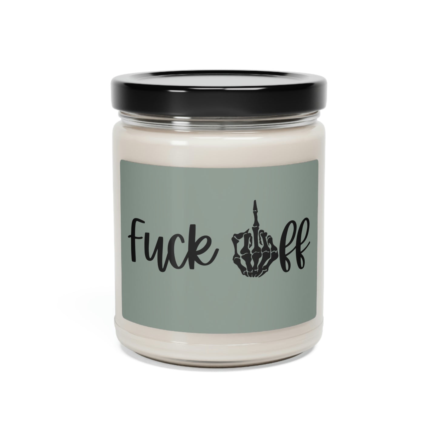 FK OFF Scented Soy Candle, 9oz