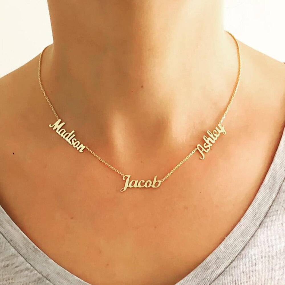 Customized Name Necklace (Up to 5 Names)