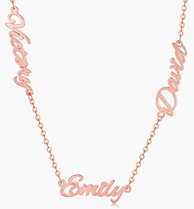 Customized Name Necklace (Up to 5 Names)