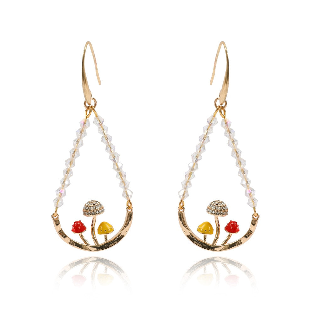 |200001034:361180#mushroom earrings F|3256804848164363-mushroom earrings F