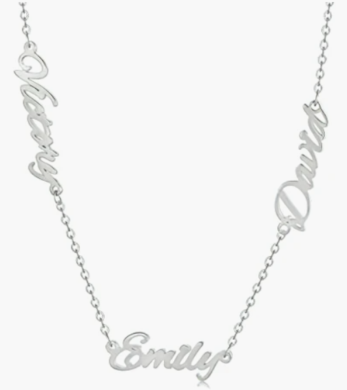 Customized Name Necklace (Up to 5 Names)