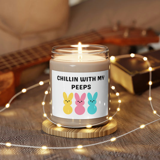 Chillin With My Peeps Scented Soy Candle, 9oz