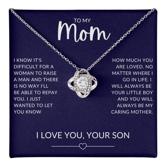 [Almost Sold Out] Mom - Loved Mother From Son - Necklace