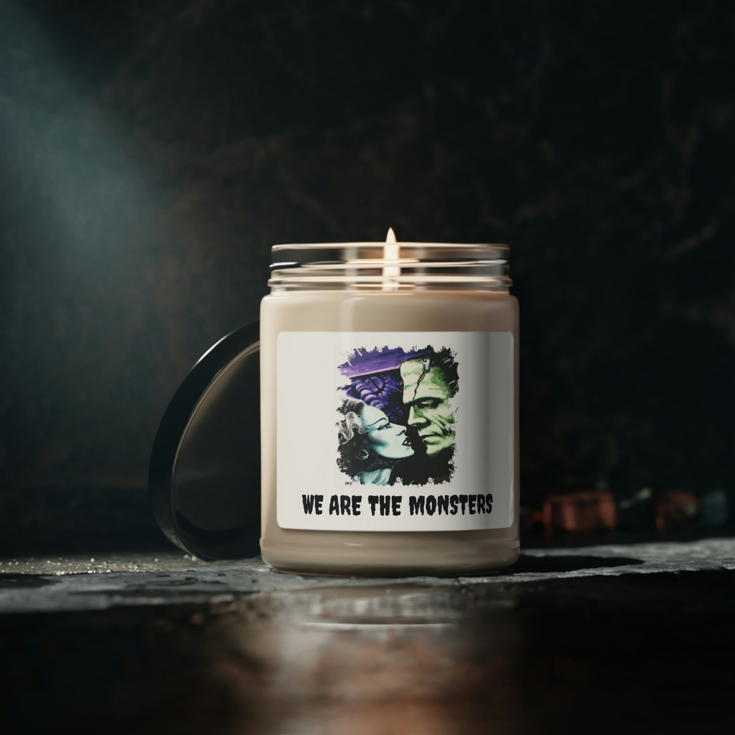 We Are Monsters Frankenstein Scented Soy Candle, 9oz