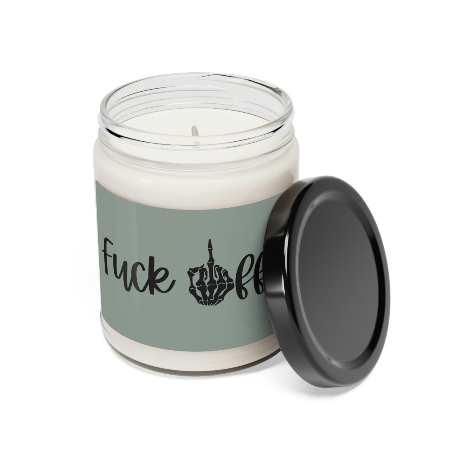 FK OFF Scented Soy Candle, 9oz